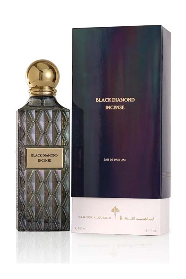 IBRAHIM ALQURASHI عطر بلاك دايموند او دي بارفان بخور 150 مل، للجنسين - الصورة 2