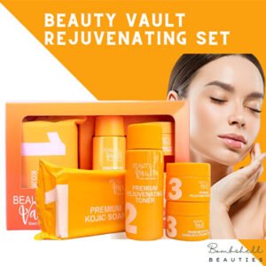 Beauty Vault مجموعة بيوتي فولت جلاس سكين إسينشالز الفاخرة لتجديد البشرة